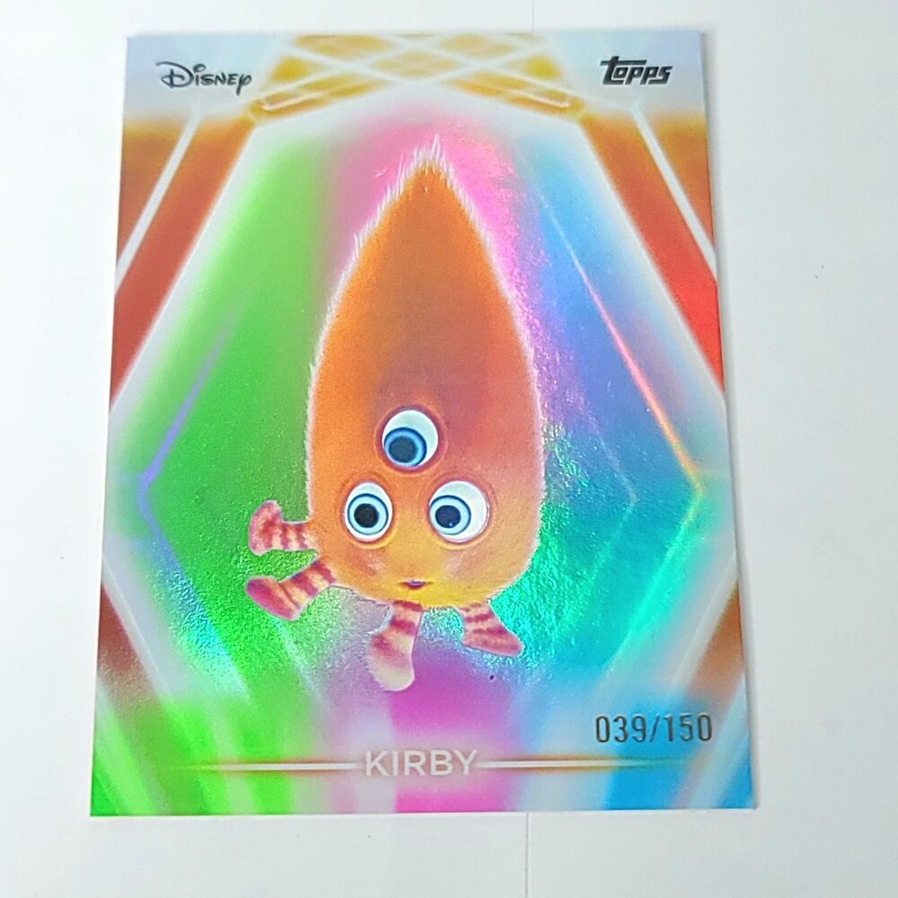 Kirby Topps 2026 Disney Neon Holo Parallel Refractor Limited 039/150